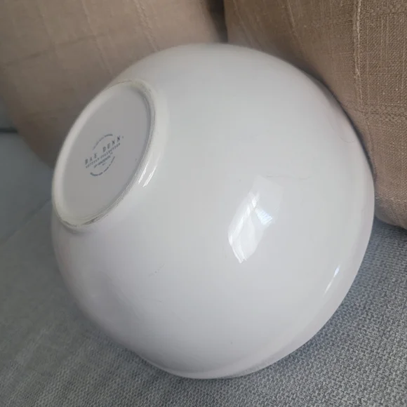 RESERVED Rae Dunn Stir Crazy Cream Ceramic Bowl - Picture 2 of 4